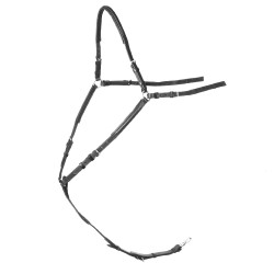 Collier de chasse Stübben SideFit avec fourche amovible et réglable Noir / noir