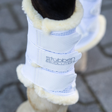 Guêtres d'entrainement Stübben Airflow mouton synthétique Guêtres d'entrainement Stübben Airflow mouton synthétique