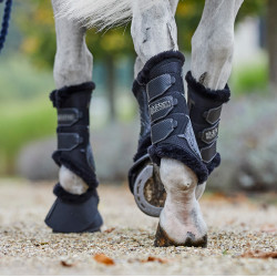Guêtres d'entrainement Stübben Airflow mouton synthétique Noir Guêtres d'entrainement Stübben Airflow mouton synthétique Noir