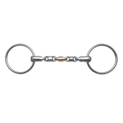 Mors 2 anneaux Stübben 2457 Waterford Max Relax joint en cuivre doux canon 16 mm