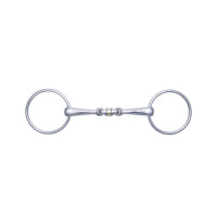 Mors doux-rôle Joint Stübben 2428 cuivre doux canon 16 mm Mors doux-rôle Joint Stübben 2428 cuivre doux canon 16 mm