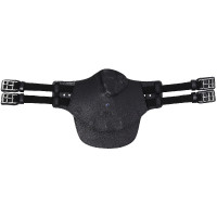Sangle bavette Stübben Equi-Soft® sans rembourrage Noir