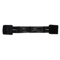 Sangle Stübben corde avec pads rembourrés boucles inox Noir Sangle Stübben corde avec pads rembourrés boucles inox Noir