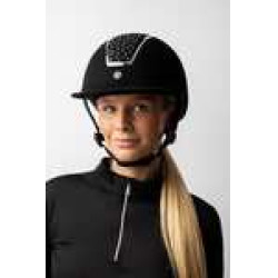 Casque d'équitation Solara II Horze Noir / blanc Casque d'équitation Solara II Horze Noir / blanc