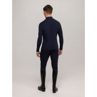 Baselayer à col Tommy Hilfiger Equestrian Phoenix homme Bleu marine Baselayer à col Tommy Hilfiger Equestrian Phoenix homme Bleu marine
