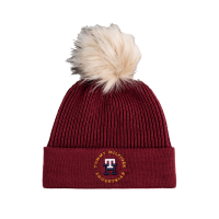 Bonnet Tommy Hilfiger Equestrian Vancouvert à Pompon