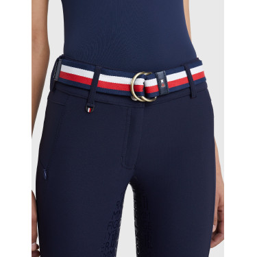 Ceinture Tommy Hilfiger Equestrian Global rayée femme Ceinture Tommy Hilfiger Equestrian Global rayée femme