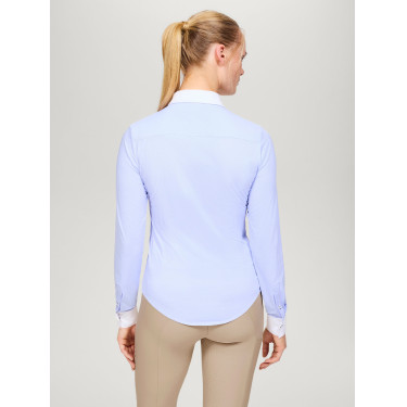 Chemise Tommy Hilfiger Equestrian Essex Stretch Oxford manches longues femme Chemise Tommy Hilfiger Equestrian Essex Stretch Oxford manches longues femme
