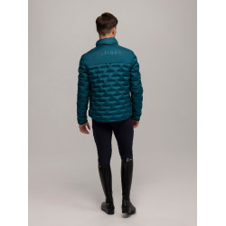 Doudoune Tommy Hilfiger Equestrian Charleston homme Turquoise Bleu Doudoune Tommy Hilfiger Equestrian Charleston homme Turquoise Bleu