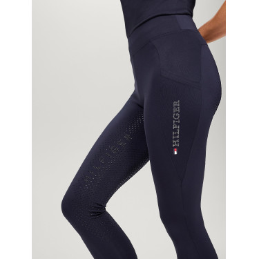 Legging Tommy Hilfiger Equestrian Amber taille haute full grip femme Legging Tommy Hilfiger Equestrian Amber taille haute full grip femme