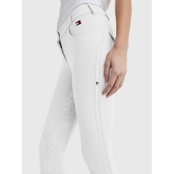 Pantalon Classic Tommy Hilfiger Equestrian femme Blanc