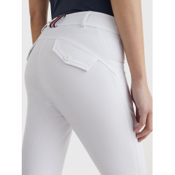 Pantalon Classic Tommy Hilfiger Equestrian femme Blanc