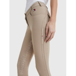 Pantalon Classic Tommy Hilfiger Equestrian femme Beige Pantalon Classic Tommy Hilfiger Equestrian femme Beige