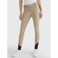 Pantalon Classic Tommy Hilfiger Equestrian femme Beige Pantalon Classic Tommy Hilfiger Equestrian femme Beige