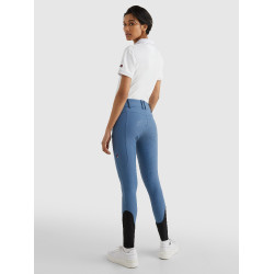Pantalon Pro Tommy Hilfiger Equestrian femme Blue coast Bleu Pantalon Pro Tommy Hilfiger Equestrian femme Blue coast Bleu