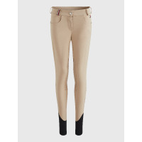 Pantalon Tommy Hilfiger Equestrian Classic femme grip genoux Beige