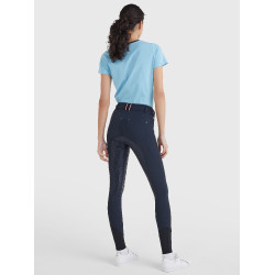 Pantalon Tommy Hilfiger Equestrian femme full grip Bleu marine Pantalon Tommy Hilfiger Equestrian femme full grip Bleu marine