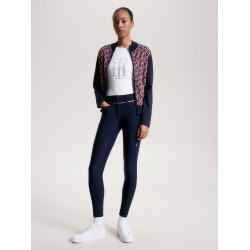 Pantalon Tommy Hilfiger Equestrian Geneva full grip femme Bleu marine Pantalon Tommy Hilfiger Equestrian Geneva full grip femme Bleu marine