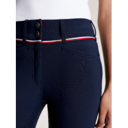 Pantalon Tommy Hilfiger Equestrian Geneva full grip femme Bleu marine Pantalon Tommy Hilfiger Equestrian Geneva full grip femme Bleu marine