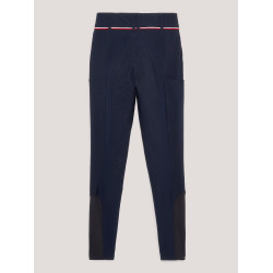 Pantalon Tommy Hilfiger Equestrian Geneva full grip femme Bleu marine Pantalon Tommy Hilfiger Equestrian Geneva full grip femme Bleu marine