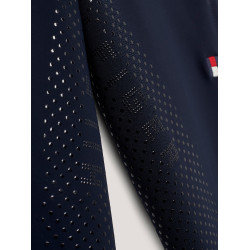 Pantalon Tommy Hilfiger Equestrian Geneva full grip femme Bleu marine Pantalon Tommy Hilfiger Equestrian Geneva full grip femme Bleu marine