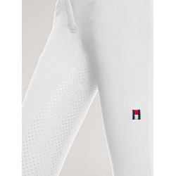 Pantalon Tommy Hilfiger Equestrian Geneva full grip femme Blanc Pantalon Tommy Hilfiger Equestrian Geneva full grip femme Blanc