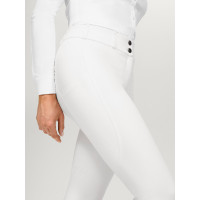 Pantalon Tommy Hilfiger Equestrian Helena femme grip genoux Blanc