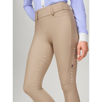 Pantalon Tommy Hilfiger Equestrian Highland Hybrid femme full grip Beige saison Pantalon Tommy Hilfiger Equestrian Highland Hybrid femme full grip Beige saison