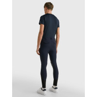 Pantalon Tommy Hilfiger Equestrian Pro homme grip genoux Bleu marine