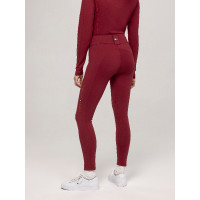 Pantalon Tommy Hilfiger Equestrian Vermont grip genoux femme Noir