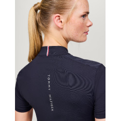 Polo d'entrainement Tommy Hilfiger Equestrian Genoa femme Bleu marine
