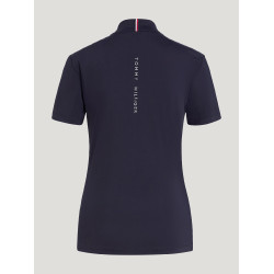 Polo d'entrainement Tommy Hilfiger Equestrian Genoa femme Bleu marine