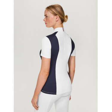 Polo de concours Tommy Hilfiger Equestrian Avon manches courtes femme Polo de concours Tommy Hilfiger Equestrian Avon manches courtes femme
