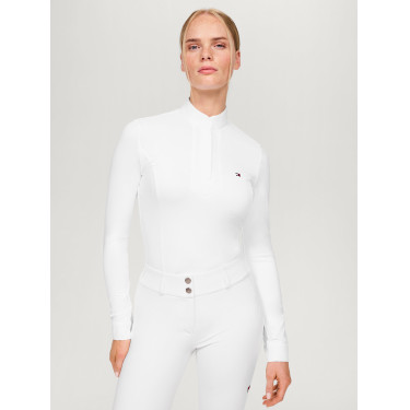 Polo de concours Tommy Hilfiger Equestrian Avon manches longues femme