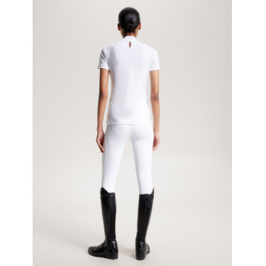 Polo de concours Tommy Hilfiger Equestrian Chelsea Cooling manches courtes femme Polo de concours Tommy Hilfiger Equestrian Chelsea Cooling manches courtes femme