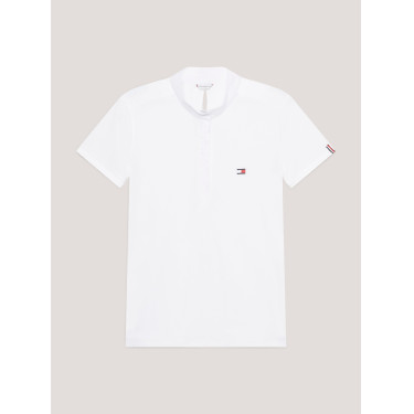 Polo de concours Tommy Hilfiger Equestrian Chelsea Cooling manches courtes femme Polo de concours Tommy Hilfiger Equestrian Chelsea Cooling manches courtes femme