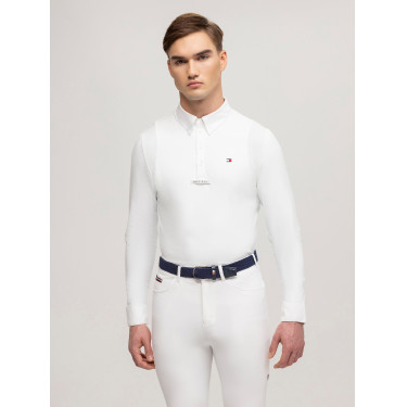 Polo de concours Tommy Hilfiger Equestrian Columbus manches longues homme