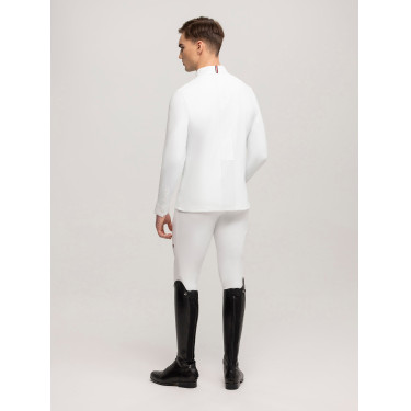 Polo de concours Tommy Hilfiger Equestrian Columbus manches longues homme Polo de concours Tommy Hilfiger Equestrian Columbus manches longues homme