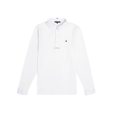 Polo de concours Tommy Hilfiger Equestrian Columbus manches longues homme Polo de concours Tommy Hilfiger Equestrian Columbus manches longues homme