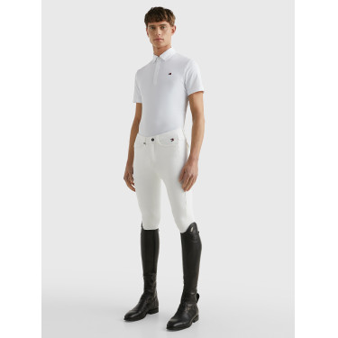 Polo de concours Tommy Hilfiger Equestrian Fresh Air Performance manches courtes homme Polo de concours Tommy Hilfiger Equestrian Fresh Air Performance manches courtes homme