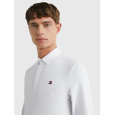 Polo de concours Tommy Hilfiger Equestrian Fresh Air Performance manches longues homme Polo de concours Tommy Hilfiger Equestrian Fresh Air Performance manches longues homme