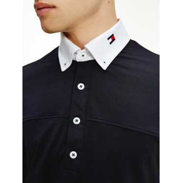 Polo de concours Tommy Hilfiger Equestrian manches longues homme Polo de concours Tommy Hilfiger Equestrian manches longues homme