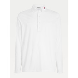 Polo de concours Tommy Hilfiger Equestrian manches longues homme Blanc Polo de concours Tommy Hilfiger Equestrian manches longues homme Blanc
