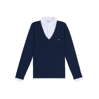 Polo de concours Tommy Hilfiger Equestrian Montana 2 en 1 femme Polo de concours Tommy Hilfiger Equestrian Montana 2 en 1 femme