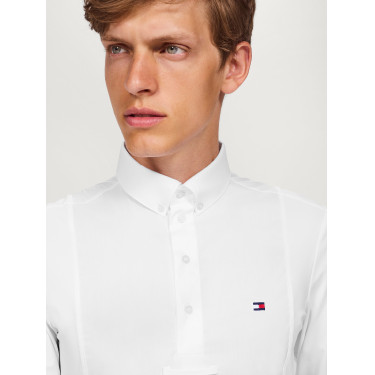 Polo de concours Tommy Hilfiger Equestrian Neville manches longues homme Polo de concours Tommy Hilfiger Equestrian Neville manches longues homme
