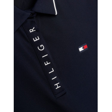 Polo Tommy Hilfiger Equestrian Harlem manches courtes femme Polo Tommy Hilfiger Equestrian Harlem manches courtes femme