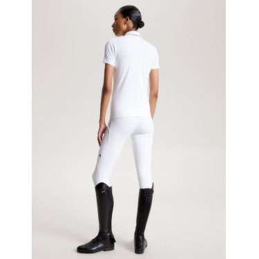 Polo Tommy Hilfiger Equestrian Harlem manches courtes femme Polo Tommy Hilfiger Equestrian Harlem manches courtes femme