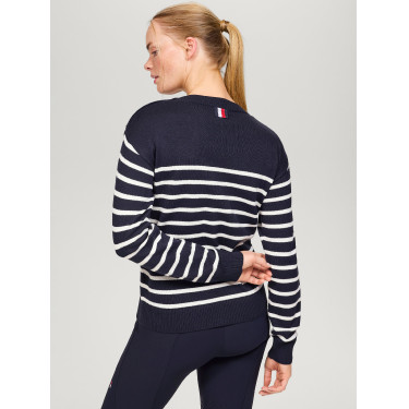 Pull marinière Tommy Hilfiger Equestrian Fairflied femme Pull marinière Tommy Hilfiger Equestrian Fairflied femme