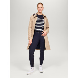 Pull marinière Tommy Hilfiger Equestrian Fairflied femme Bleu marine