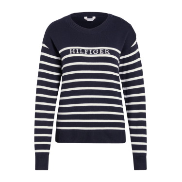 Pull marinière Tommy Hilfiger Equestrian Fairflied femme Pull marinière Tommy Hilfiger Equestrian Fairflied femme